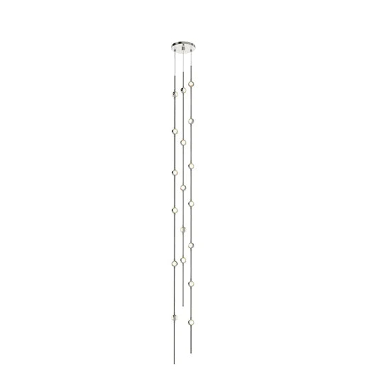Lampadario Art Design Creative Constellation per atrio/scala/spazio con soffitto alto