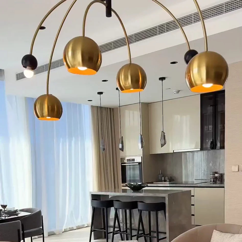 Lampadario moderno e creativo Cosmic Sputnik per soggiorno/camera da letto