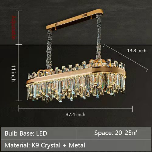 New Collection Crystal Chandelier For Living Room Hallway Modern Ceiling Light for Dining / Bedroom