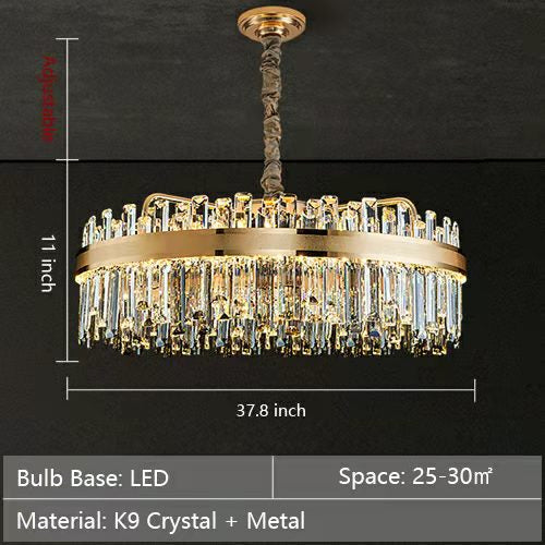 New Collection Crystal Chandelier For Living Room Hallway Modern Ceiling Light for Dining / Bedroom