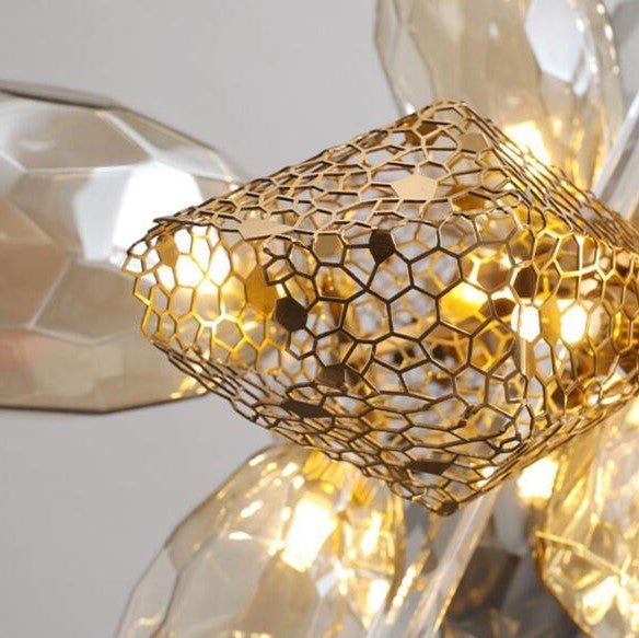 Modern Wine Glass Shape Chandelier Italian Light Luxury Light Fixture for Ding/ Living Room/ Duplex/ Villa/ Restaurant