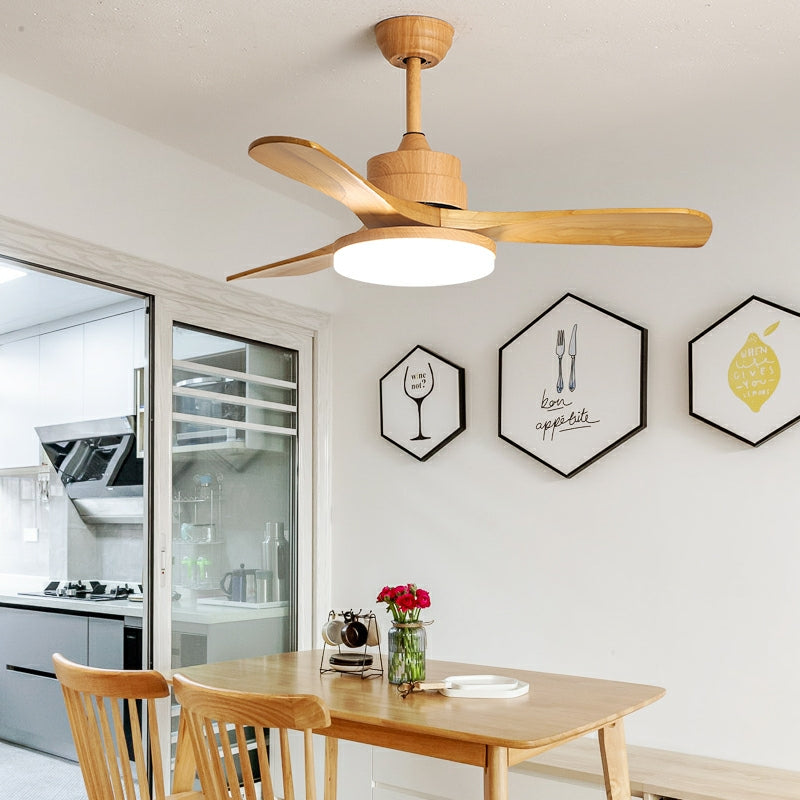 NordicStyleLogFanLightForSummerAffordableFarmhouseWoodCeilingLampForLiving_DiningRoomD48"
