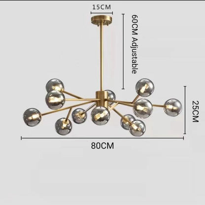 2021 Molecular Chandeliers Lamp Lighting Fixture For Living Room