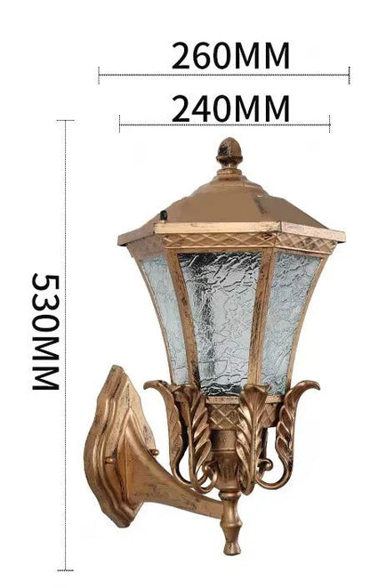 Solar Energy/Classic Waterproofable Wall Sconce for Outdoor/Staircase/Foyer/Hallway