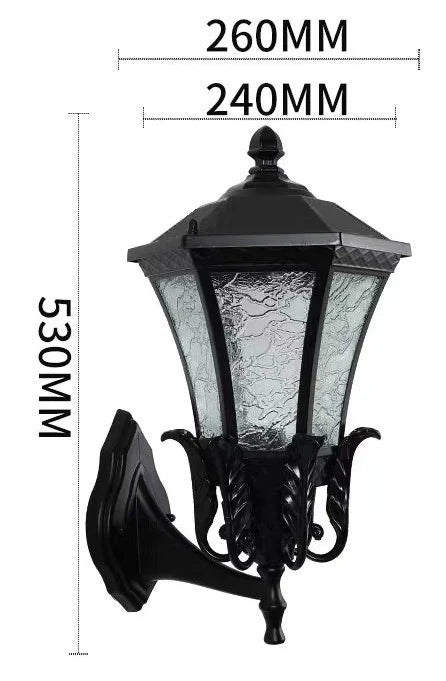 Solar Energy/Classic Waterproofable Wall Sconce for Outdoor/Staircase/Foyer/Hallway