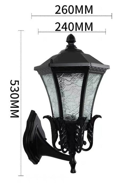 Solar Energy/Classic Waterproofable Wall Sconce for Outdoor/Staircase/Foyer/Hallway