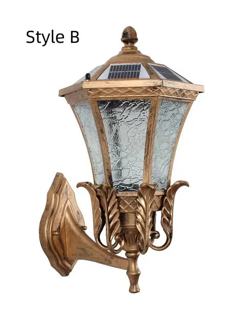 Solar Energy/Classic Waterproofable Wall Sconce for Outdoor/Staircase/Foyer/Hallway
