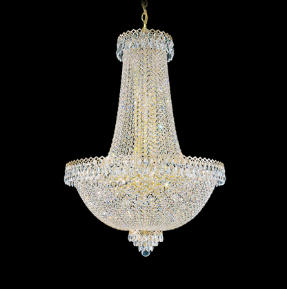 Luxury Bell-Form Crystal Chandelier