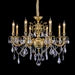 Baroque Revival Unique Patterned Antique Brass Chandelier Series