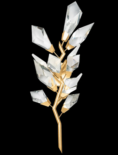 Modern Handcrafted Crystal Wall Lamp