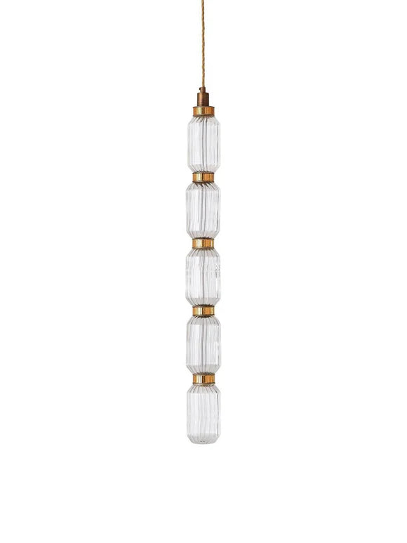 Irregular Art Glass Pendant Lamp