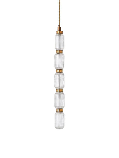Irregular Art Glass Pendant Lamp