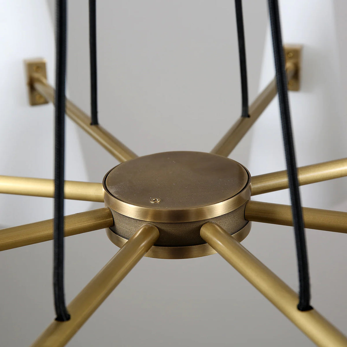 Modern Style Round Cone Glass Chandelier for Bedroom/Living Room/Dining Room