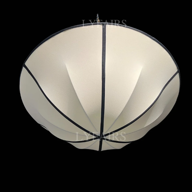 CSA-certified Vintage French Style Cream White Umbrella Chandelier