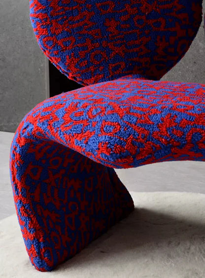 Creative Irregular Teddy Fleece Sofa Chair