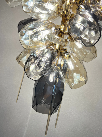 Modern Wine Glass Shape Chandelier Italian Light Luxury  Light Fixture for Ding/ Living Room/ Duplex/ Villa/ Restaurant