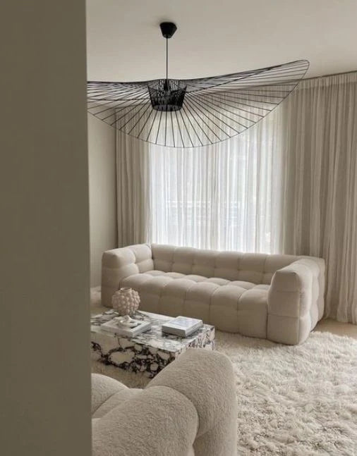 Nordic Marshmallow Bread Fabric Sofa