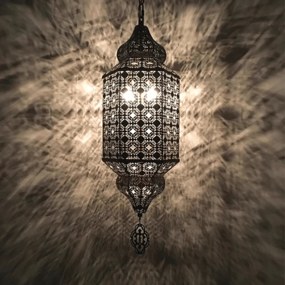 Characteristic Moroccan Hollow Carved Handmade Pendant Chandelier for Bedroom/Dining Room/Cafe/Hotel/Bar B&B