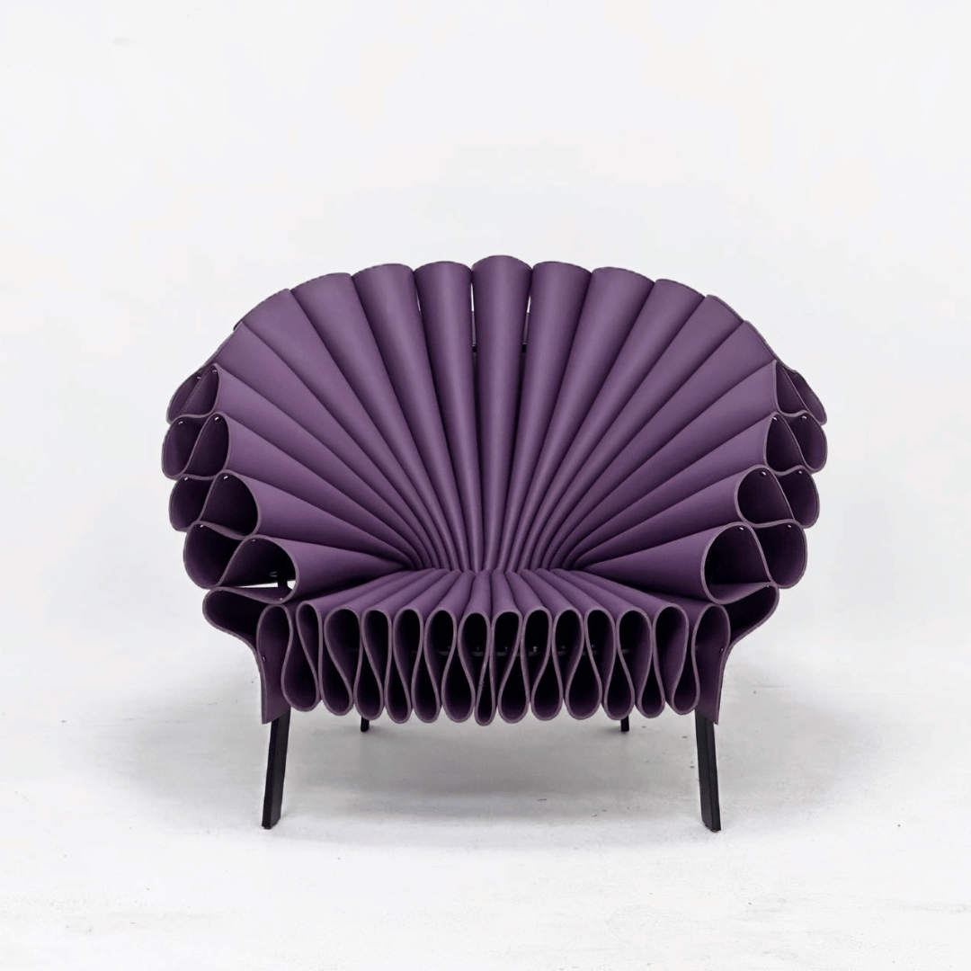 Fauteuil lounge paon minimaliste scandinave