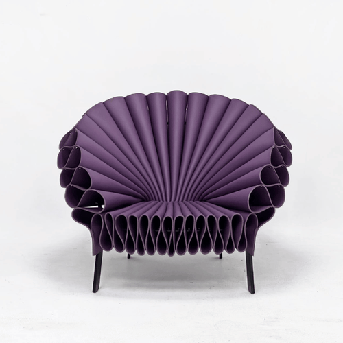 Fauteuil lounge paon minimaliste scandinave