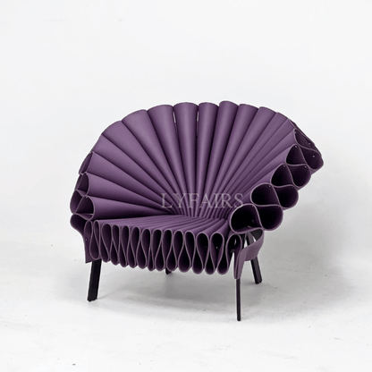 Fauteuil lounge paon minimaliste scandinave