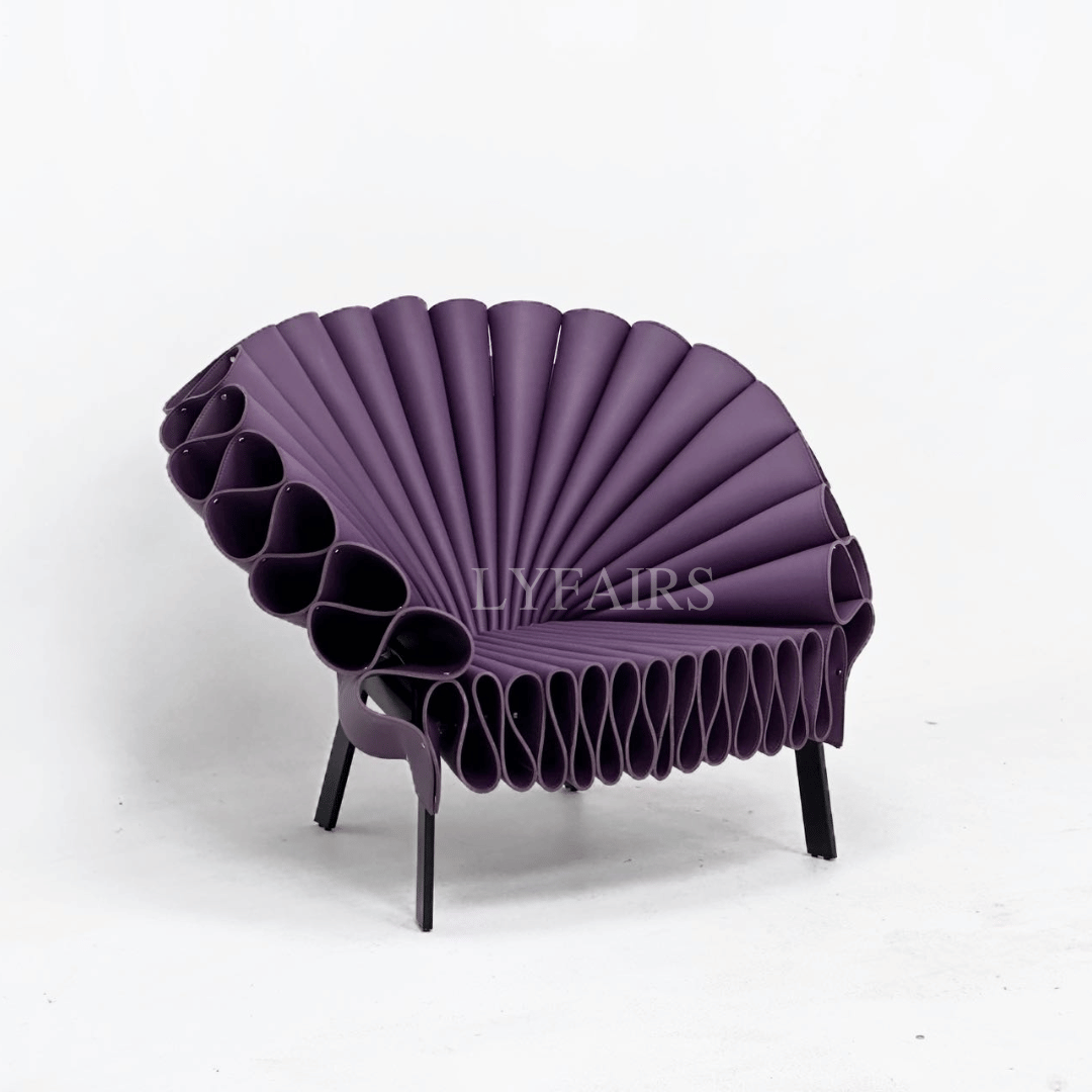 Fauteuil lounge paon minimaliste scandinave
