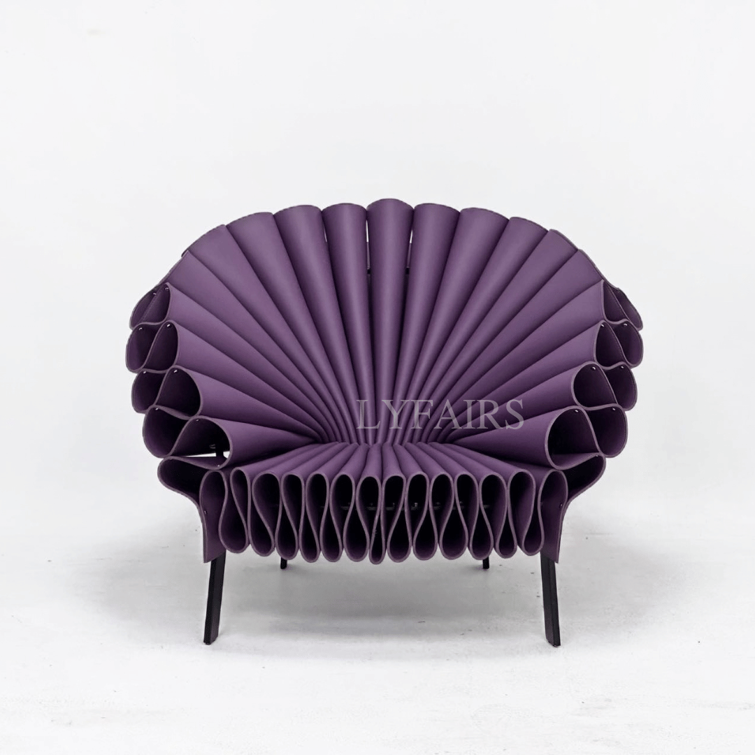 Fauteuil lounge paon minimaliste scandinave