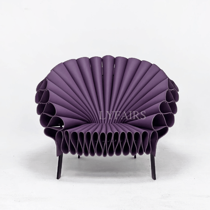 Fauteuil lounge paon minimaliste scandinave
