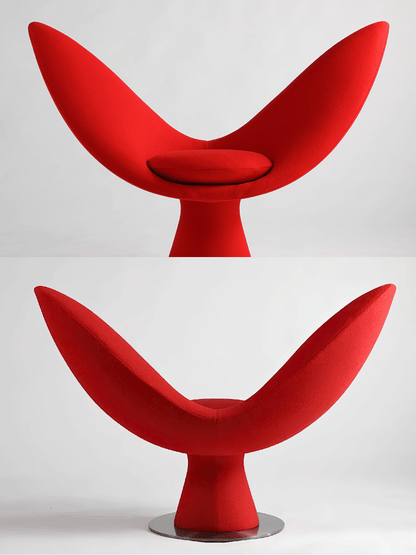 Modern Artistic Whale‑Breach Sculptural Accent Chair