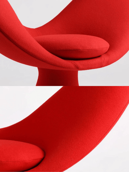 Modern Artistic Whale‑Breach Sculptural Accent Chair