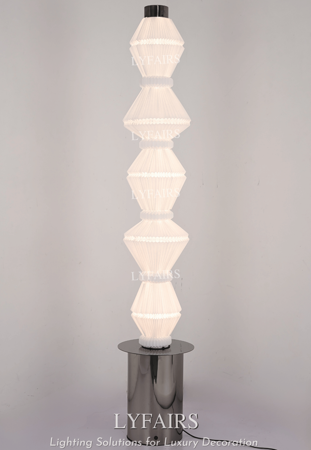 Designer Model Modern Art Tower of Volumes Floor Lamp for Living Room/Bedroom/Hotel Lobby