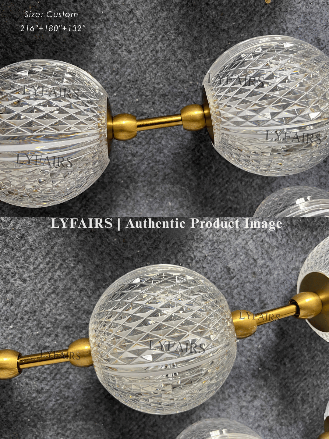 Lampadario moderno e creativo con collana di perle per soggiorno/scala/ingresso/ingresso