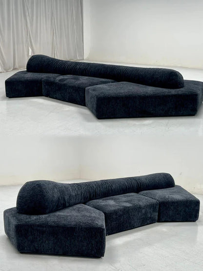 Modern 2/3/4 Modules Curved Rock Corner Sofa