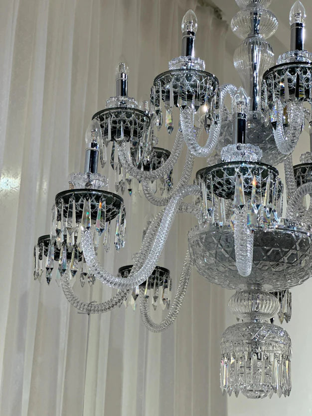 Nuovo lampadario in cristallo in stile italiano per soggiorno/camera da letto