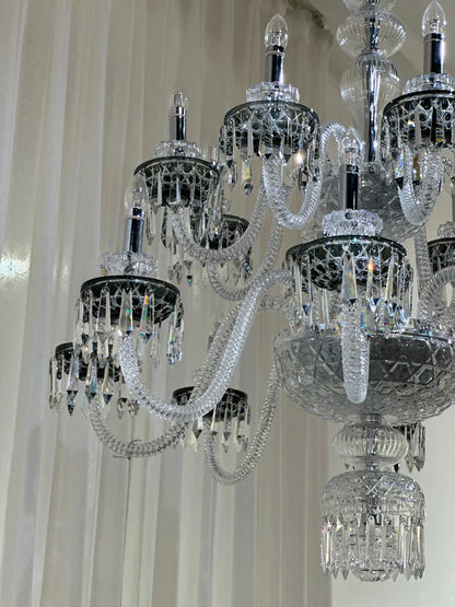 Nuovo lampadario in cristallo in stile italiano per soggiorno/camera da letto