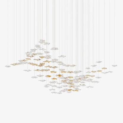 Modern Floating Starfish Glass Chandelier for High Ceiling /Hotel/Restaurant
