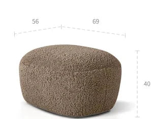 Modern Cream Bear Lounge Chair