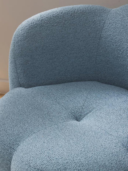 Soft Sofa Chair in White/Blue/Pink Color