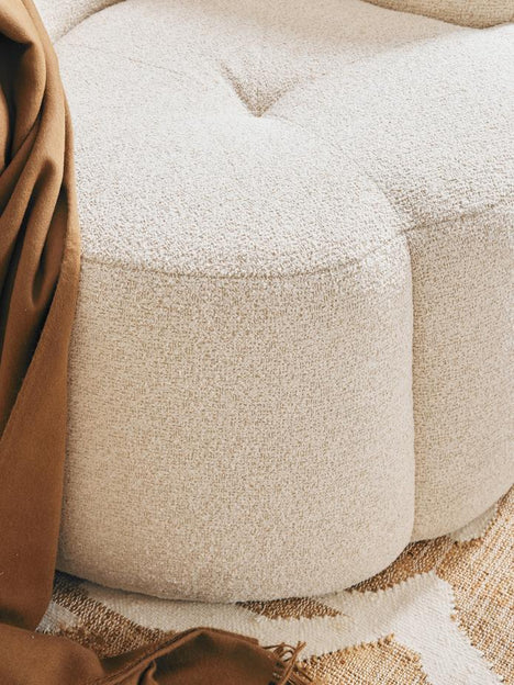 Soft Sofa Chair in White/Blue/Pink Color