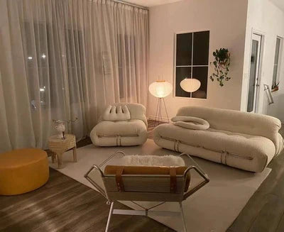 Classic Minimalism Steel Teeth Hippo Sofa