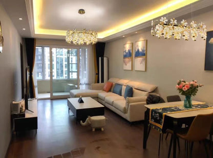 Designer Model Modern Light Luxury Flower Pendant Chandelier Suit for Living/Dining Room/Bedroom