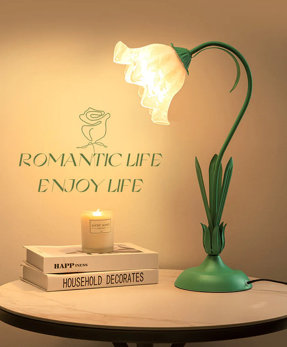 Wholesome Lovely Flower Lamp For Kids Room Bedside