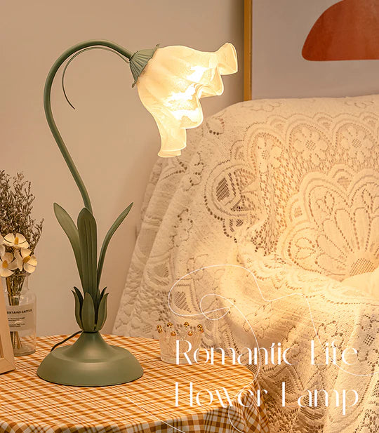 Wholesome Lovely Flower Lamp For Kids Room Bedside