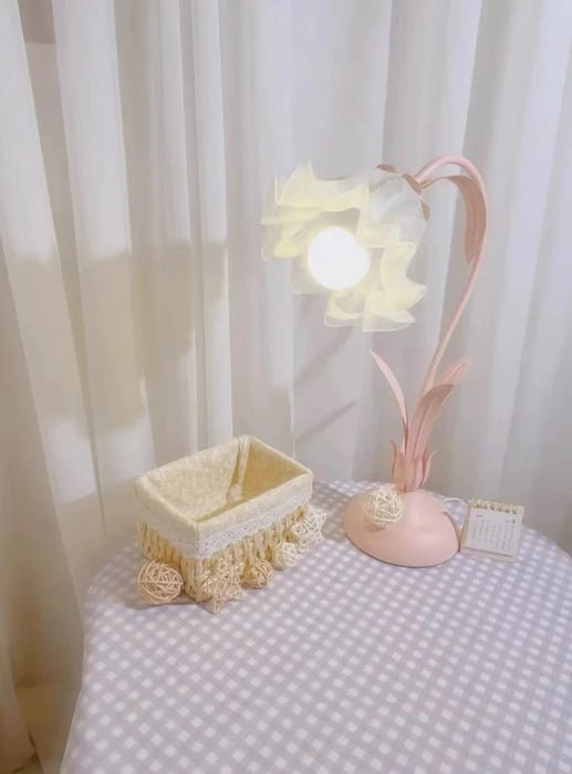 Wholesome Lovely Flower Lamp For Kids Room Bedside