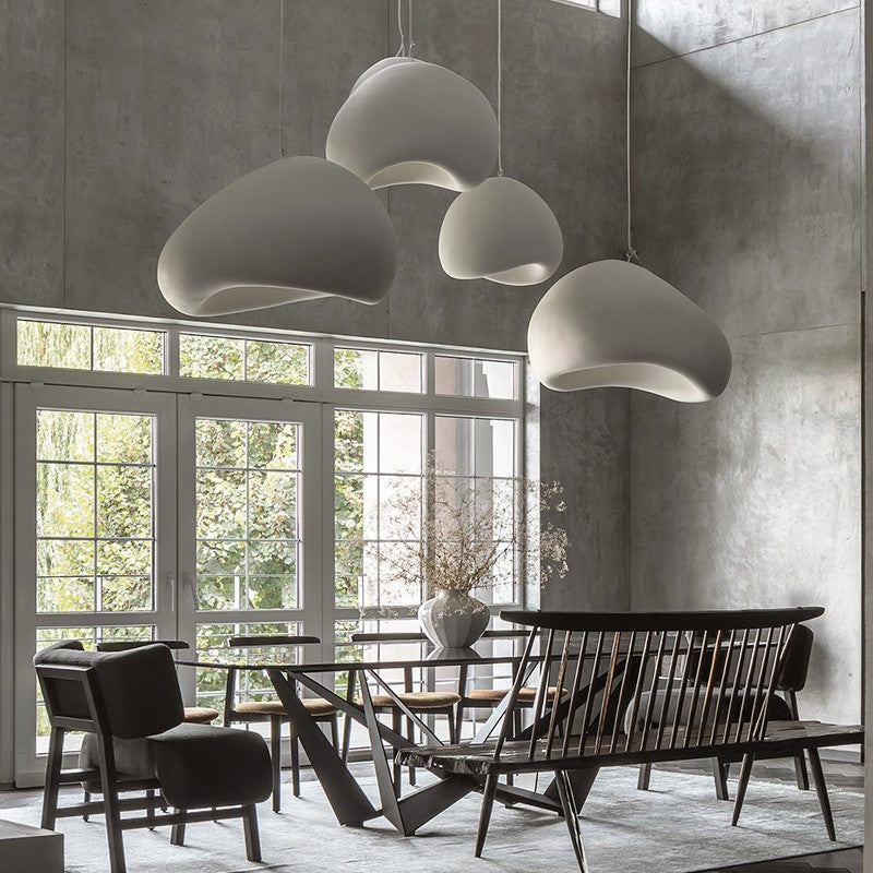 Nordic Minimalist Art Mushroom Cloud Pendant Light