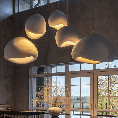 Nordic Minimalist Art Mushroom Cloud Pendant Light