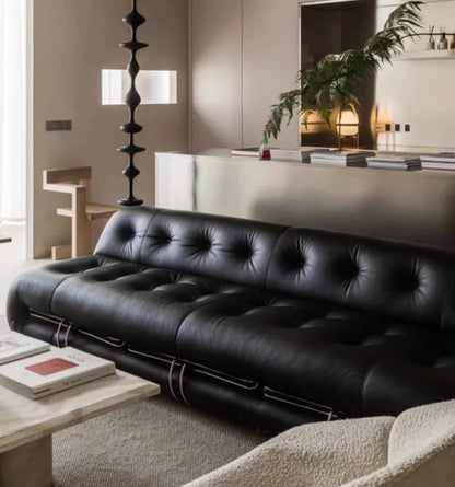 Classic Minimalism Steel Teeth Hippo Sofa