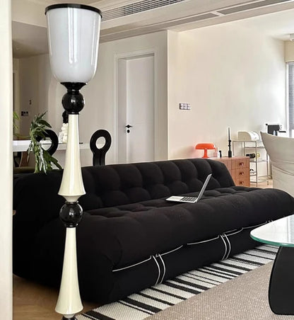 Classic Minimalism Steel Teeth Hippo Sofa