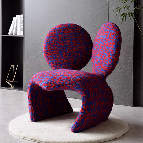 Creative Irregular Teddy Fleece Sofa Chair