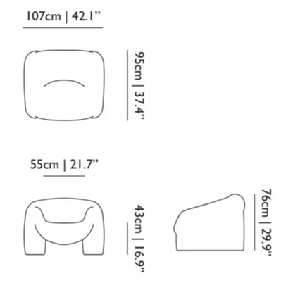 Art Design Petal Armchair